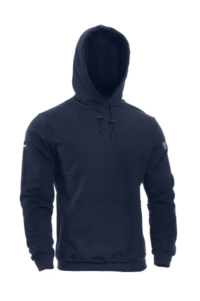 DRIFIRE FR Double Layer Pullover Hoodie, Navy Blue - Men's FR Work Wear